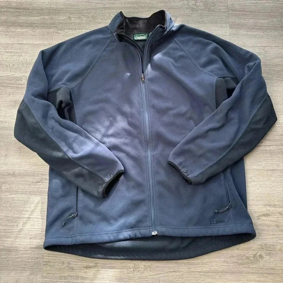 Vintage LLBean zip up sweater tall XXL - Picture 1 of 5